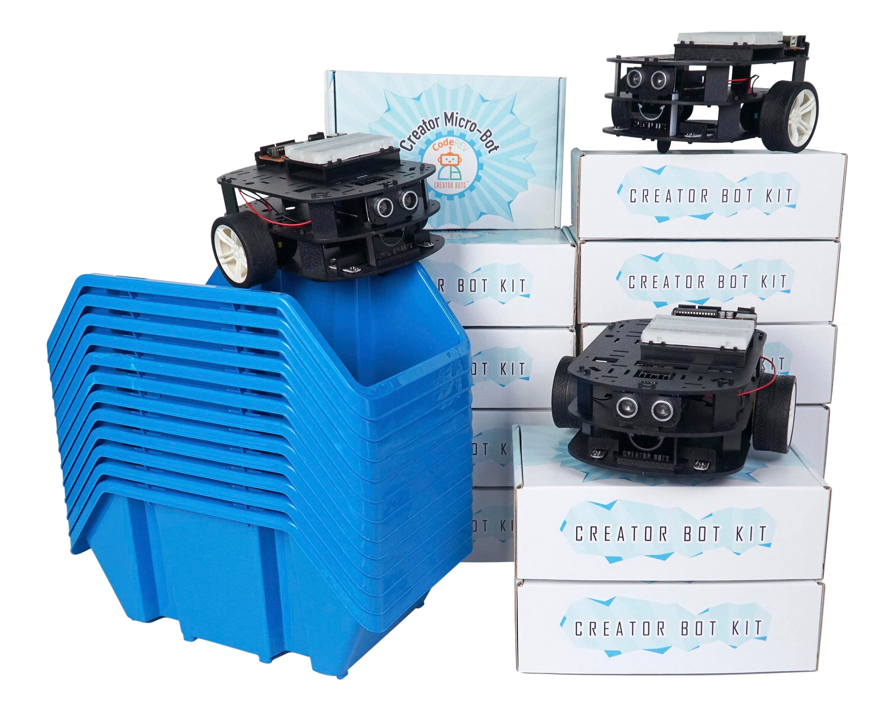 Code Rev Kids Creator Micro-bot Classroom Set of 16 2119677